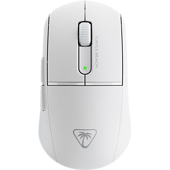 Souris gaming sans fil - turtle beach - burst ii air - blanche