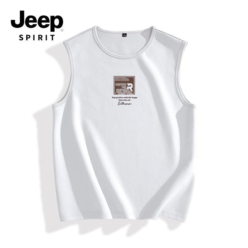 Мужская хлопковая свободная майка JEEP SPIRIT 3XL