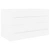 VidaXL Sink Cabinet White 80x38.5x48 Cm Chipboard