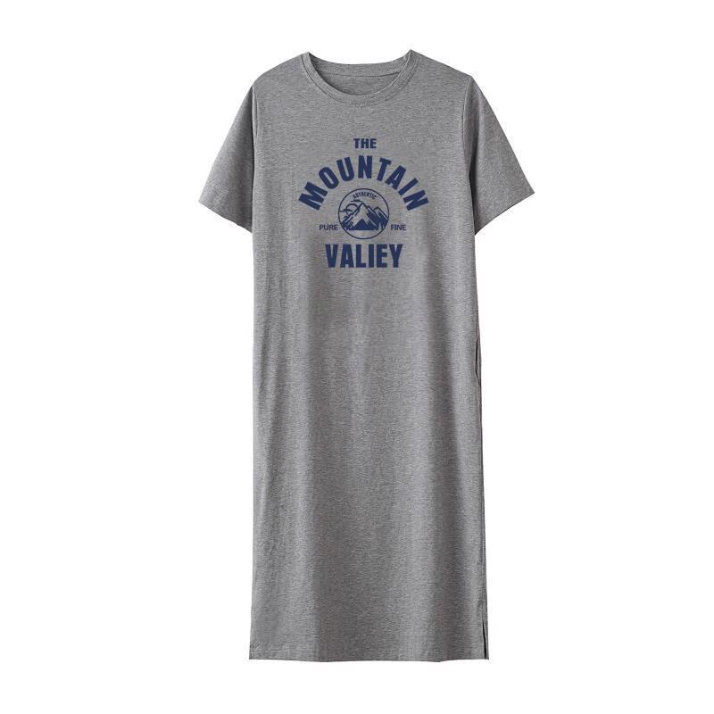 Vestido de Maternidad de Manga Corta a la Moda para Lactancia - Falda Camiseta hasta la Rodilla para Mujeres Embarazadas