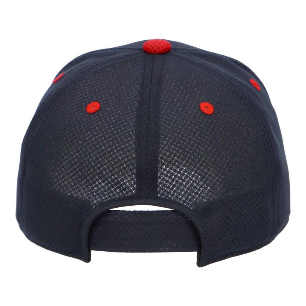 SSK Round Baseball Cap BC072 Navy x Red 6-sided (7020)
