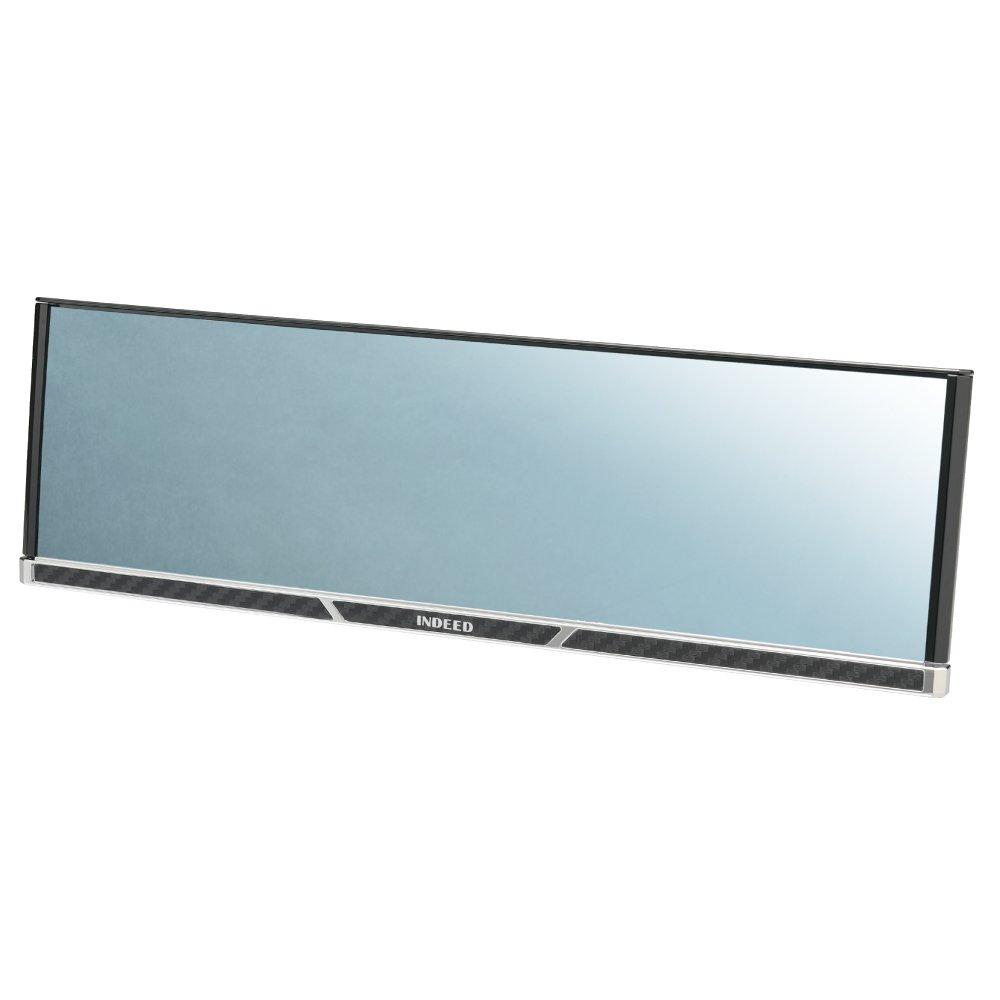 Carmate Car Rearview Mirror 3000R 270mm Carbon Style Blue DZ264