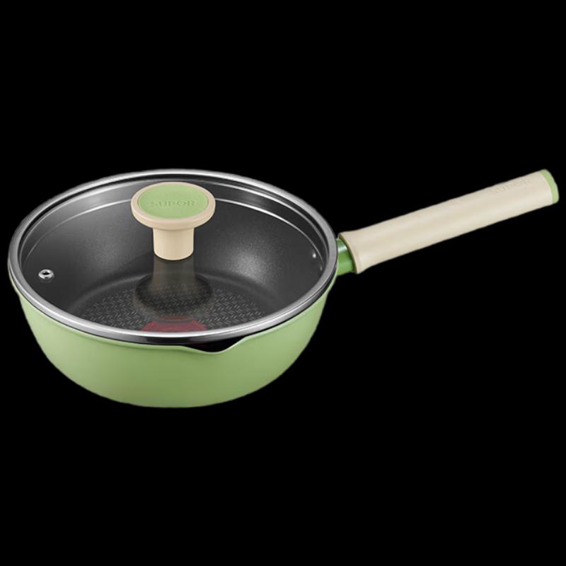 Supor Lightweight Red Dot Non-stick Deep Frying Pan