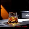 Zeus' Eternal Stone K9 Crystal Cup Upscale Classical Whiskey Glass Diamond Cut Brandy Liquor Wine Snifter Best Gift For Dad Boss