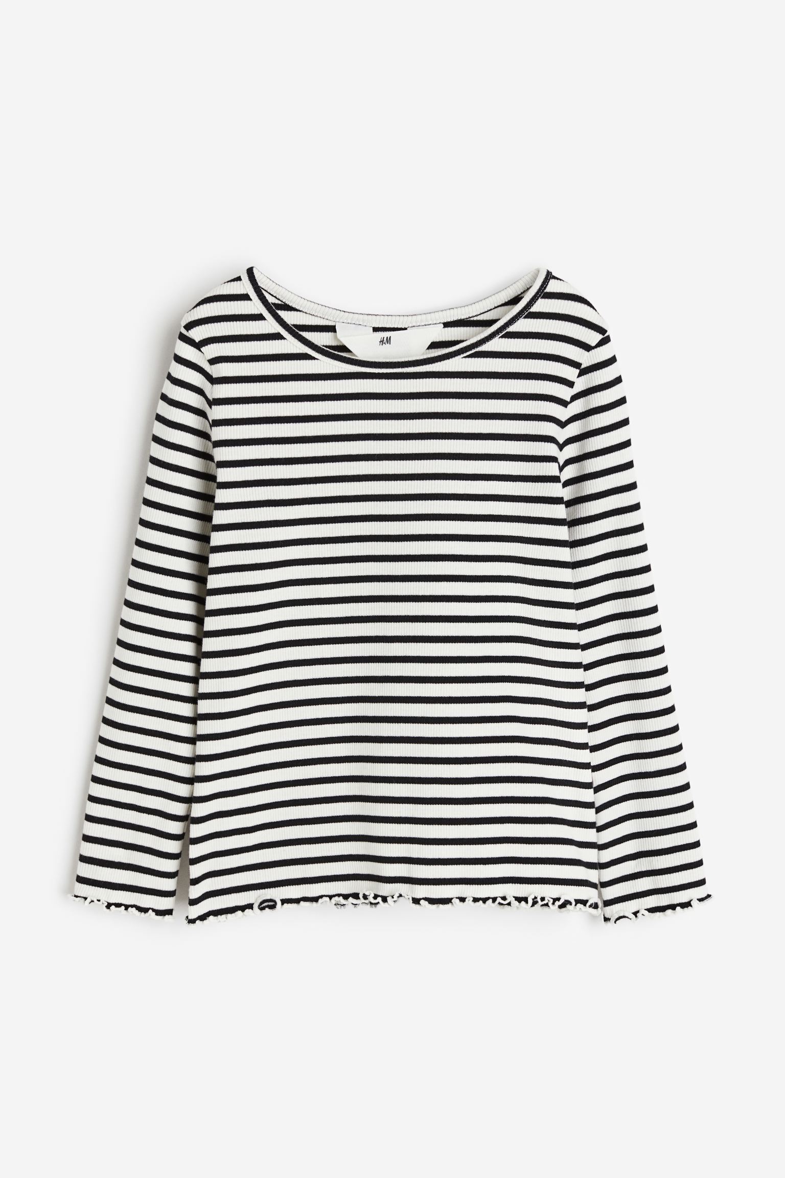 

Топ из джерси в рубчик