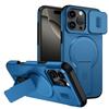 For Magsafe Stand Invisible Hard Case for Iphone 17 Pro Max Air 16 Plus 16e 15 14 12 13 Pro Iphone17 Accessories