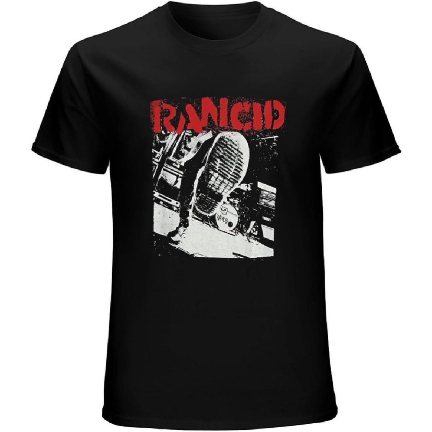 ZHONGWO Rancid  Boot  Mens T-Shirt S