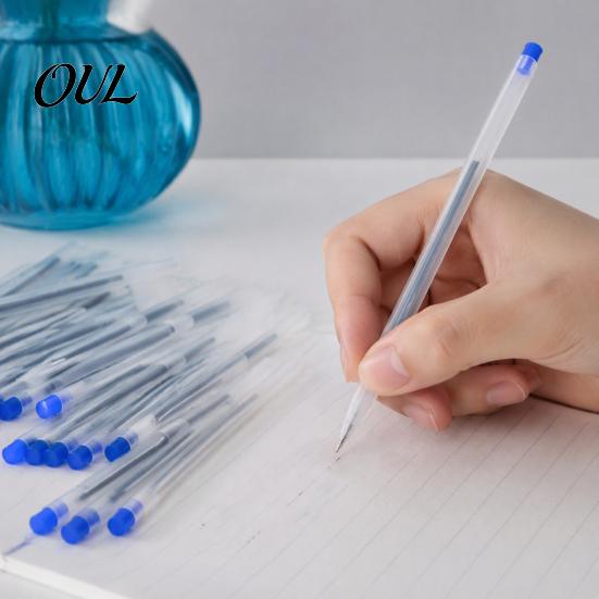 Reliable Daily Pens 12PCS Smooth Gel Ink Pens, Quick-drying 0.5mm Fine Point Black Minimalist Frosted Grip for Office And School Supplies Student