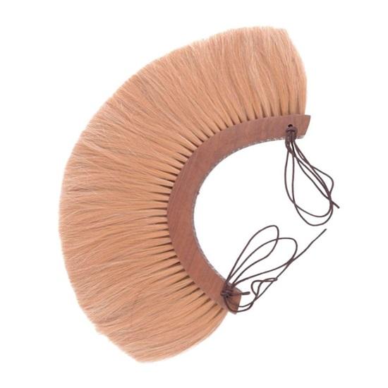Roman wooden horse hair plume, Crista, blond