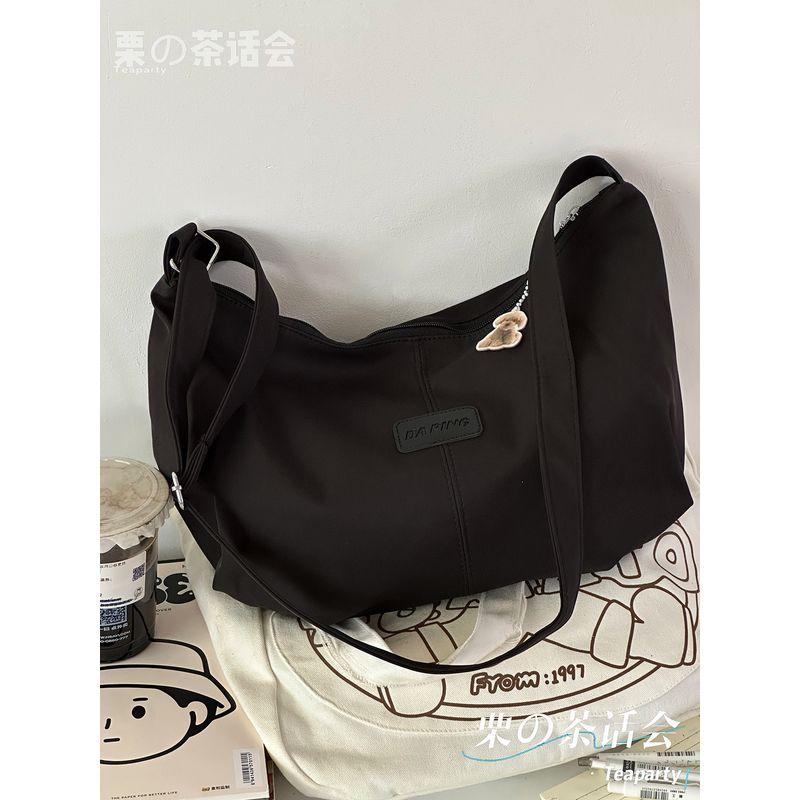 

South Korea Ins Young Adult Class Work Clothing One Shoulder Bag Black