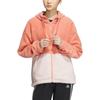 adidas Velvet Jackets Women's Orange Hooded Moderate IK9864