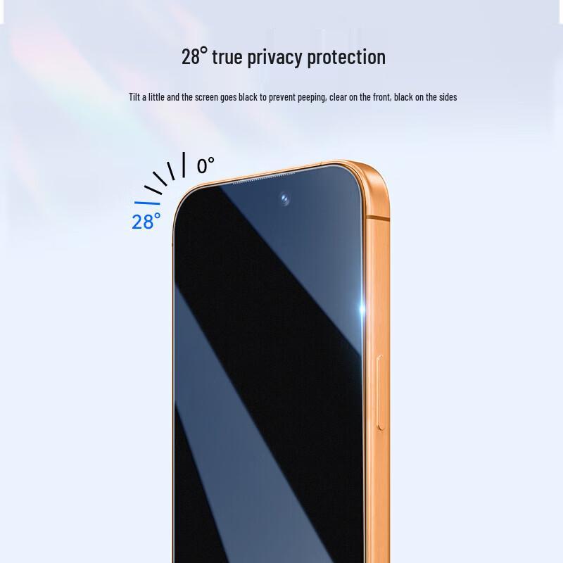 Mr. Blue Matte Privacy Screen Protector for iPhone 17 Pro Max
