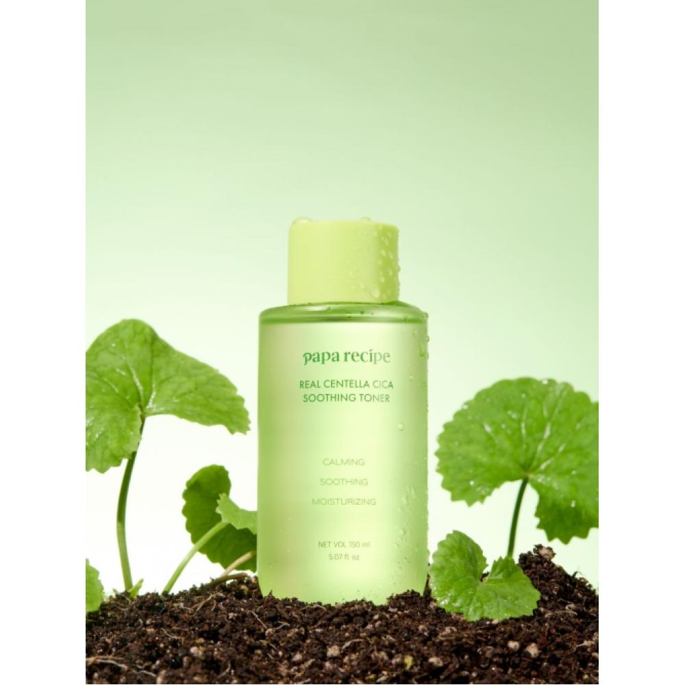 Paparecipe Real Centella Cica Soothing Toner 150ml NONE