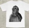 Funny Monkey Shirt Silly Meme T-shirt Dank Memes Tee 90s Vintage Bootleg Odd Core This Soft Tee Touch Character Casual Style