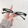 1 Pair of Classic Half Frame Simple and Fashionable Glasses Suitable for Daily Wear and Trendy Accessories