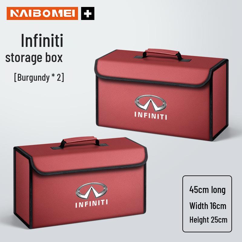 Fits Infiniti Q5L, Q30, QX50, QX55, QX60 Car Trunk Storage Box
