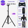 All-Metal Thickened Speaker Tripod Stand with Card Pack Bracket