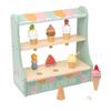 Wooden Ice Cream Stand: Pretend Play Kiosk for Kids and Parents