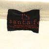 Santa Fe 90s Made In Japan Old Short Sleeve V-neck Terry Cut 4 Off White Men's Used