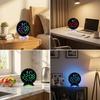 Date Week Electronic Clock High-definition Digital Desk Clock Table Clock  Home Office