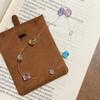 Invisible Fishline Necklace Dopamine Colorful Clavicle Chain Fashion Chain Choker  Summer