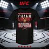 2026 Summer UFC Ilia Topuria Fighting Graphic Tshirt Women Sports Cotton Short Sleeve Loose Leisure Fitness Shirt Unisex