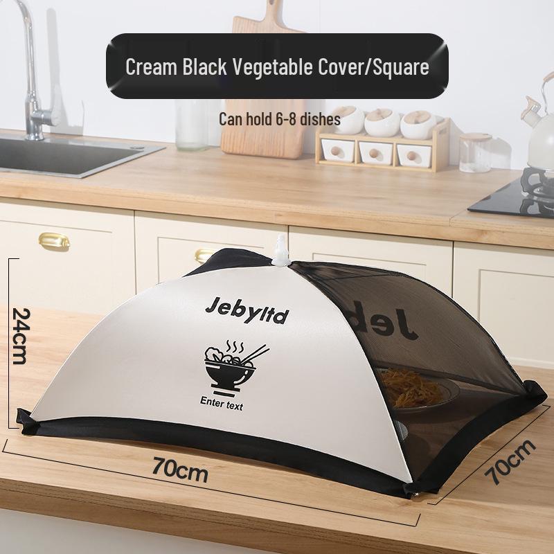 Large Foldable Food Cover - Dustproof, Insectproof, Flyproof, New Style Umbrella for Dining Table