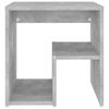 Nightstands 2 pcs Concrete Grey 40 x 30 x 40 cm Particleboard
