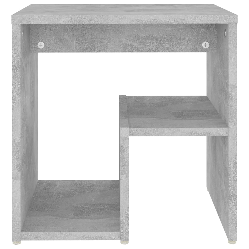 Nightstands 2 pcs Concrete Grey 40 x 30 x 40 cm Particleboard