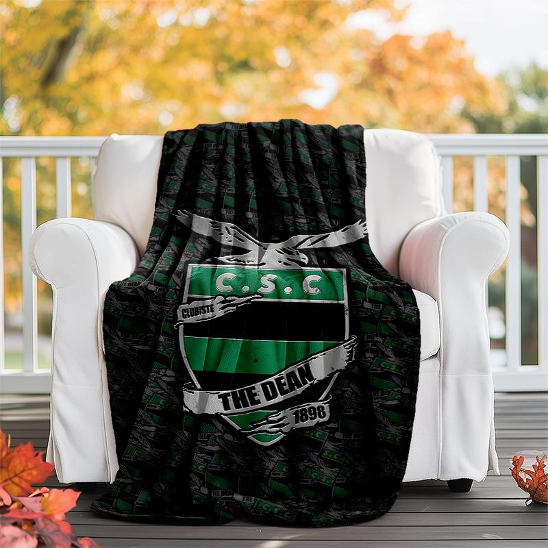 CSC Flannel Blanket Soft All-Season Throw, Design for Camping, Car Travel, Hiking Sofa, Bed, Office Perfect Gift for Parties