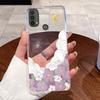 For Motorola Moto E40 / Moto E30 / Moto E20 Case Clear Silicone Jelly Soft TPU Back Cover Cute Rabbit Cat Dinasaur Phone Cases