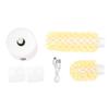 Wall Mounted Electric Cup Brush with 2 Replaceable Brush Heads Rechargeable Bottle Cleaner Handheld Kettle Cup Scrubber