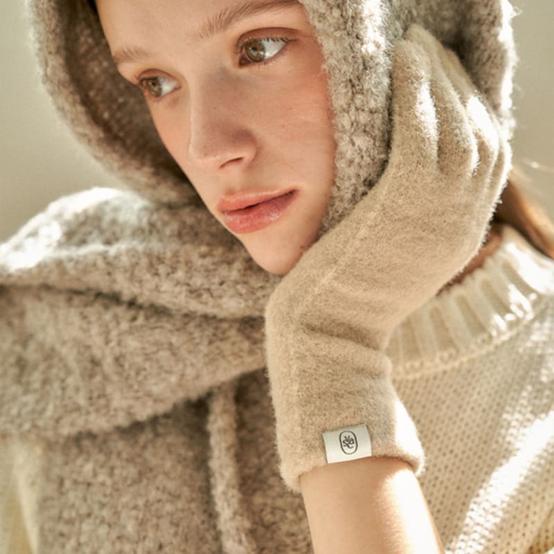 

VASCARA Перчатки в горошек (8 цветов) dark gray