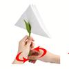 10PCS Elegant Floral Napkin Holders for Weddings Parties Daily Table Centerpieces Decorations Fashionable Napkin Rings Holder