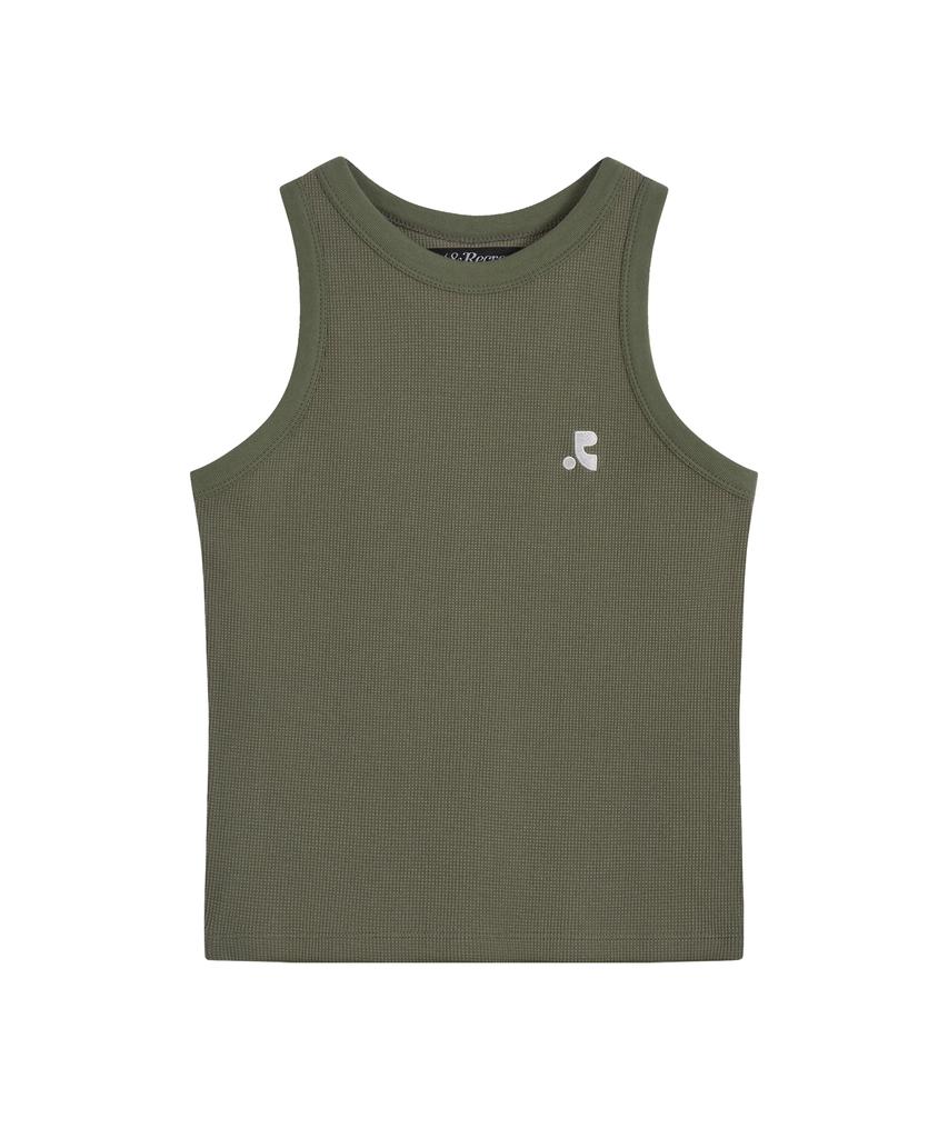 REST&RECREATION Waffle Sleeveless - Khaki