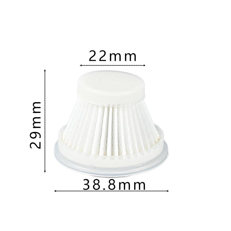 Wireless Handheld Car Vacuum Cleaner Accessory Set with HEPA Filter Screen and Universal Filter Element