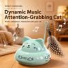 Universal Wheels Electric Cat Teaser Rechargeable Interactive Cat Toy New Automatic Cat Toy  Indoor