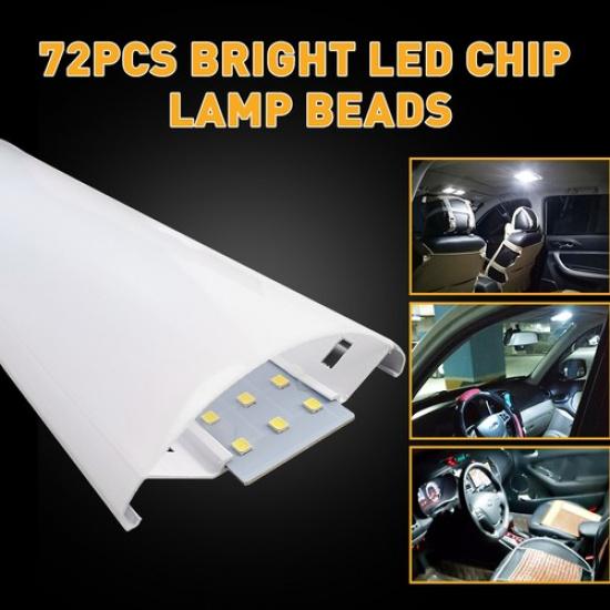 2Set 12V LED Roof Interior Car Light Ceiling Lamp Dome For RV Camper Trailer Tru