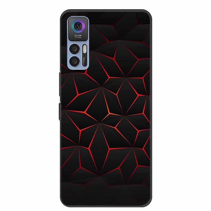 For TCL 30 Plus Case Luxury Soft Silicone Back Cover Phone Case for TCL 30 SE Coque TCL 30 5G for TCL 30+ Protector T676J Fundas