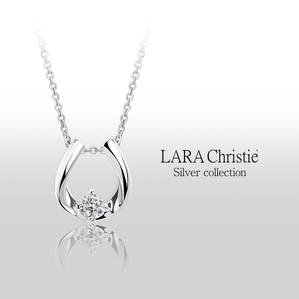 Lala Christie Horseshoe Necklace Women's [WHITE Label] p13970-w