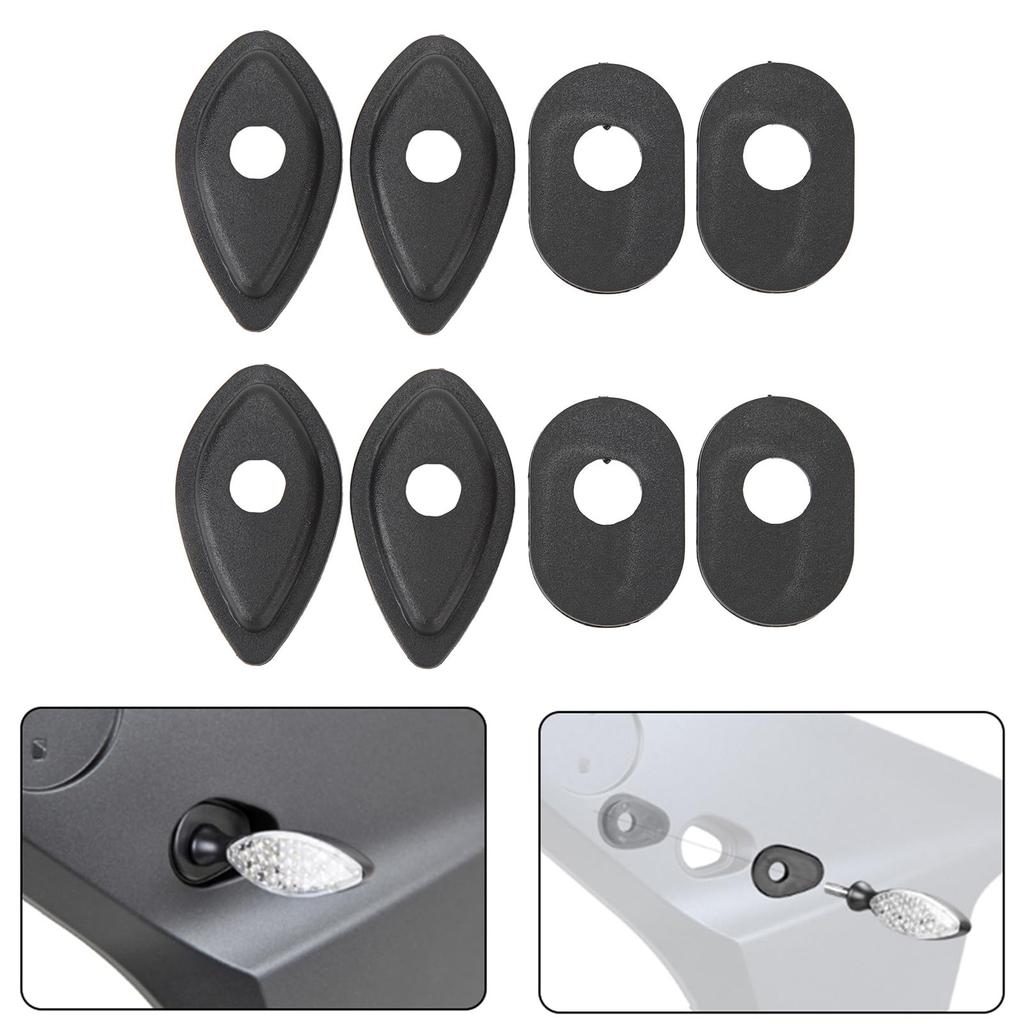 8 Turn Signal Light Adapters Motorcycle Turn Signal Adapter Spacer Sturdy and Reliable High