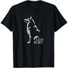 Stolzes Alaskan Malamute Silhouette Porträt Hunde Mama Schlittenhunde T-Shirt