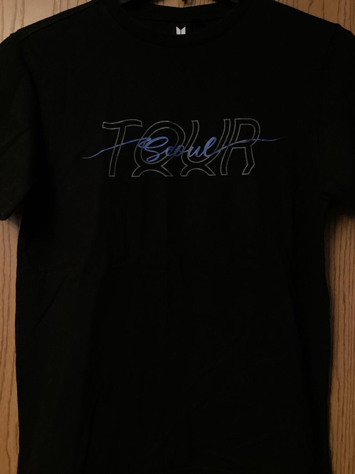 BTS - “Map Of The Soul” Tour - Black Shirt - 2 Sided - M S