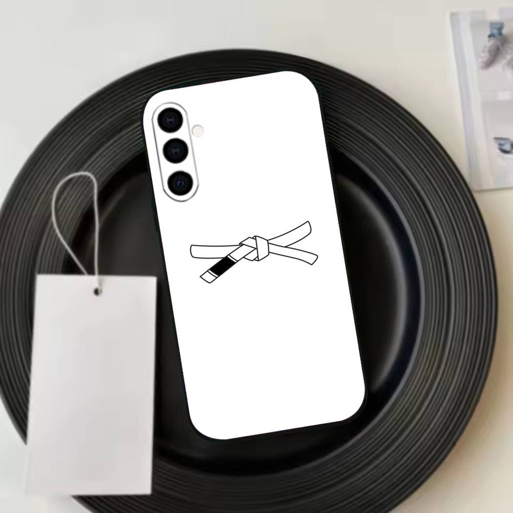 BJJ Brazilian Jiu Jitsu COOL Phone Case Black Silicone Soft For Samsung Galaxy A73,A72,A71,A70,A53,A52,A51