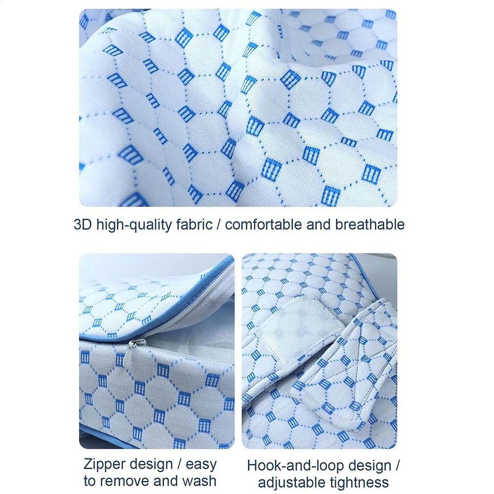 Adjustable Strap Maternity Leg Pillow Polyester Fill Knee Support Side Sleeping Pillow Lumbar Support PP Cotton