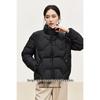 Women's Minimalist Stand Collar Short Down Jacket