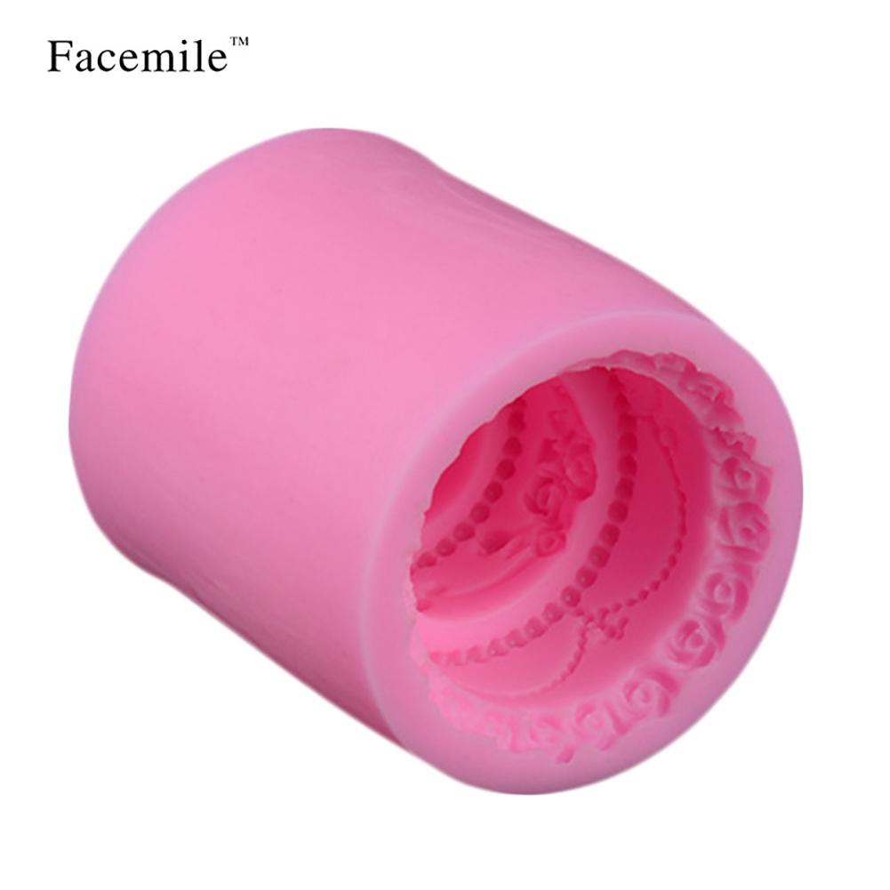 Pudding Fondant Cake Decorative Silicone  Mold Soap Making Tool