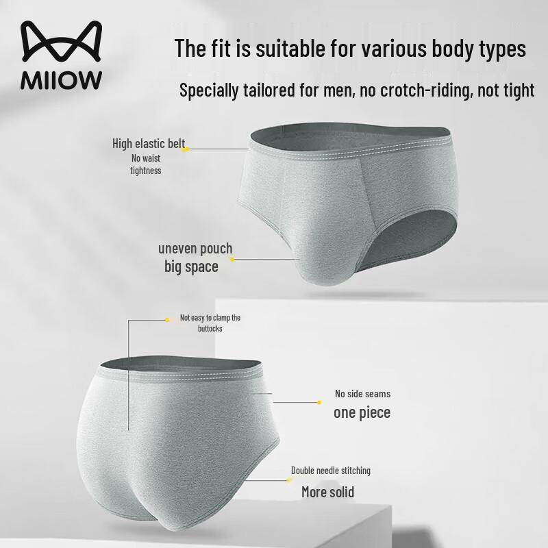 MaoRen Men's Disposable Travel Briefs