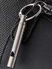 Outdoor Mini EDC Whistle Necklace Ultralight Single Tube Referee Whistle High Decibel Survival Whistles for Hiking Camping Trip