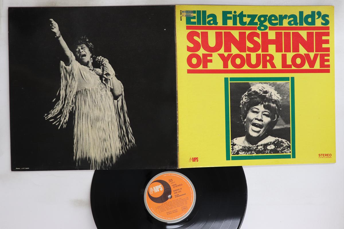 

Виниловая пластинка ELLA FITZGERALD - Sunshine Of Your Love 15010 MPS 1969 Франция Джаз Б/У